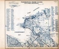 Page 022 - Township 21 N., Range 3 E., Tacoma, Commencement Bay, Dash Point, Woodstock, Lakota, Adelaide, East Passage